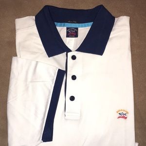 NWOT Paul & Shark white Polo Shirt